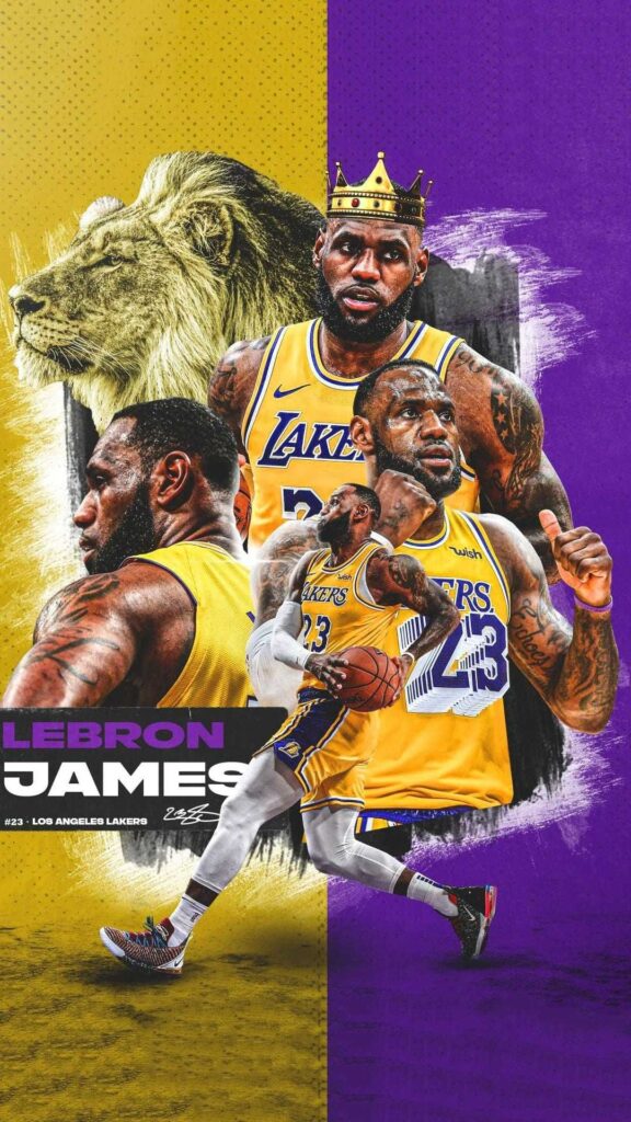 Wallpaper of LeBron James