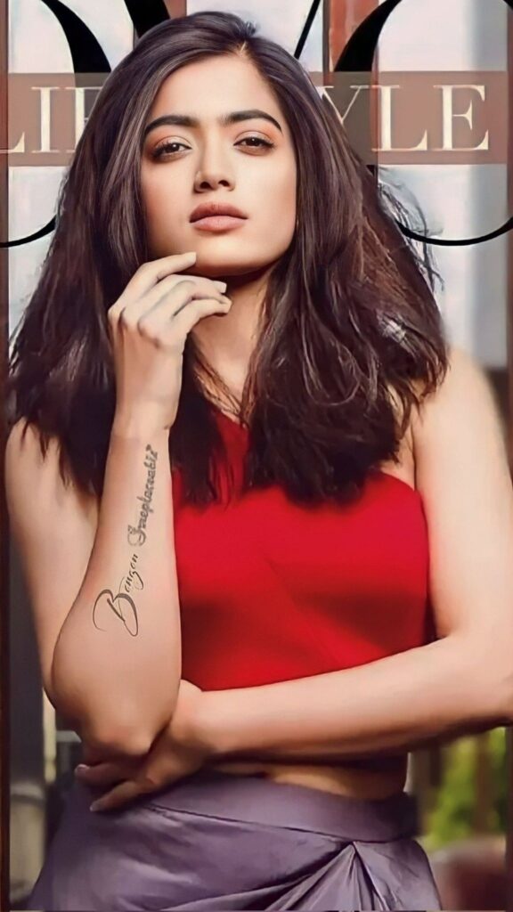 Wallpaper of Rashmika Mandanna