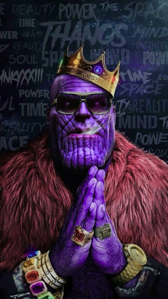 Wallpaper of Thanos