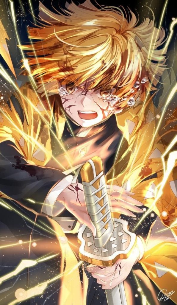 Zenitsu Agatsuma Wallpaper