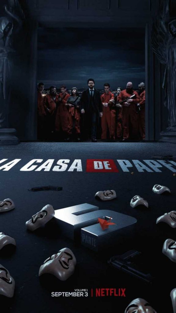 La Casa de Papel Season 5 Android Wallpaper