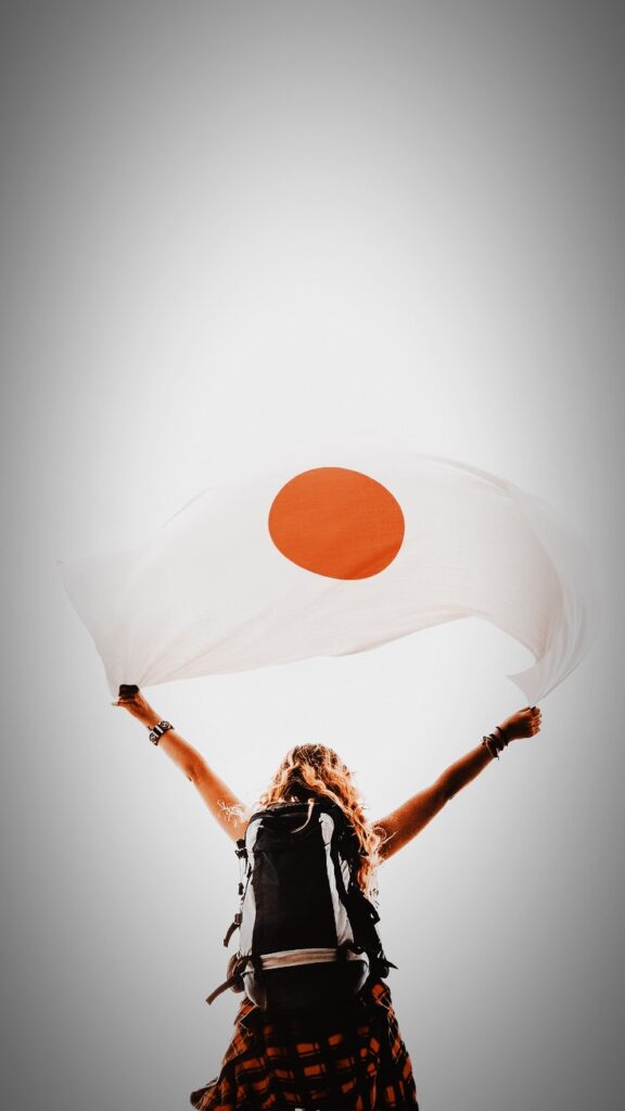 Japan Flag Wallpaper