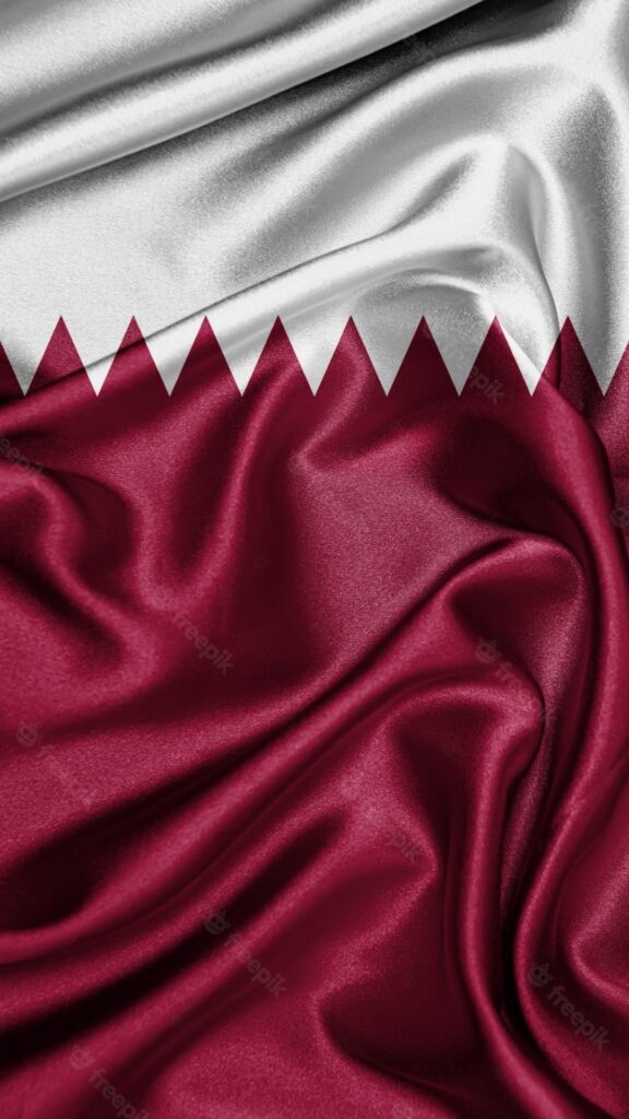 Qatar Flag Wallpaper