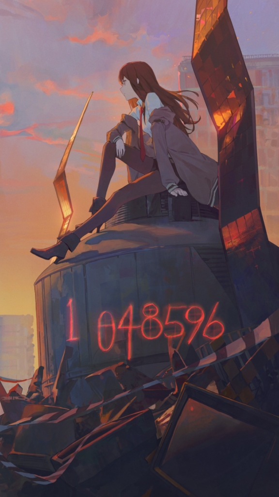 Wallpaper Kurisu Makise