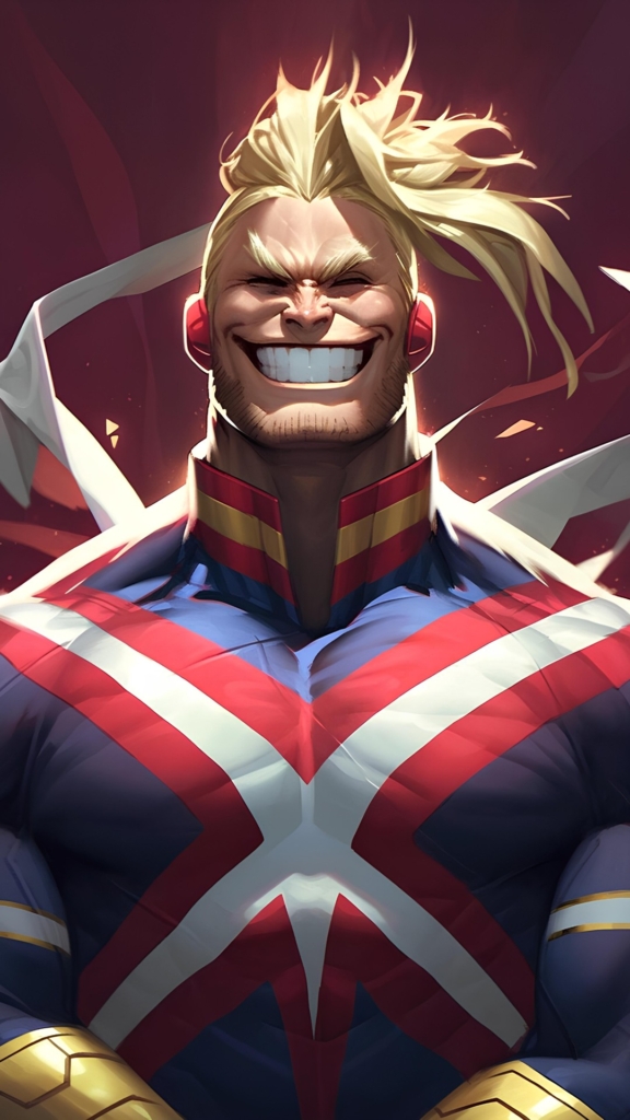 Wallpaper of All Might