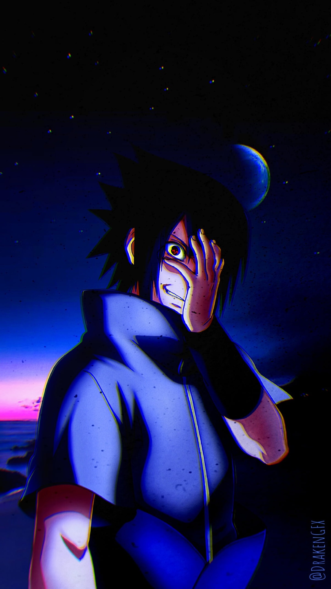 Cool Sasuke Uchiha Homescreen Wallpaper