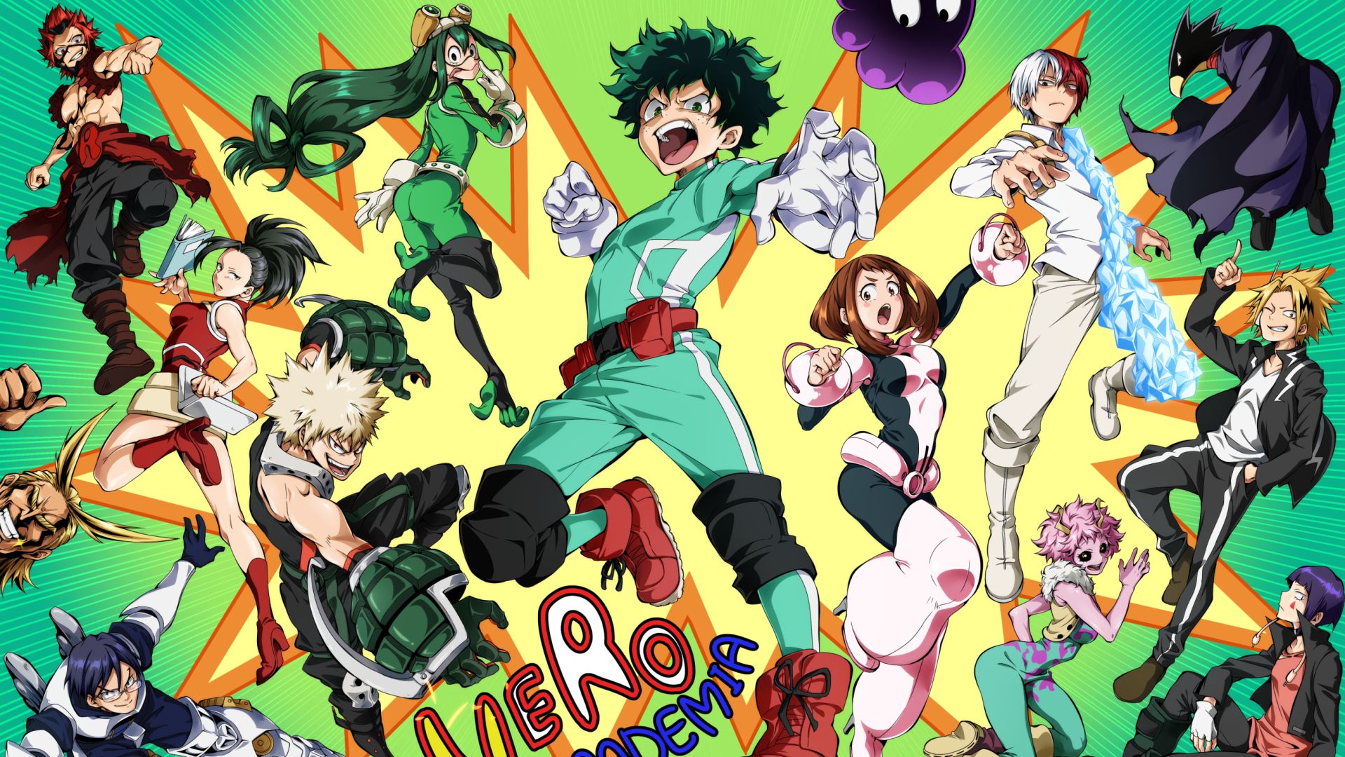 Wallpaper Cool My Hero Academia