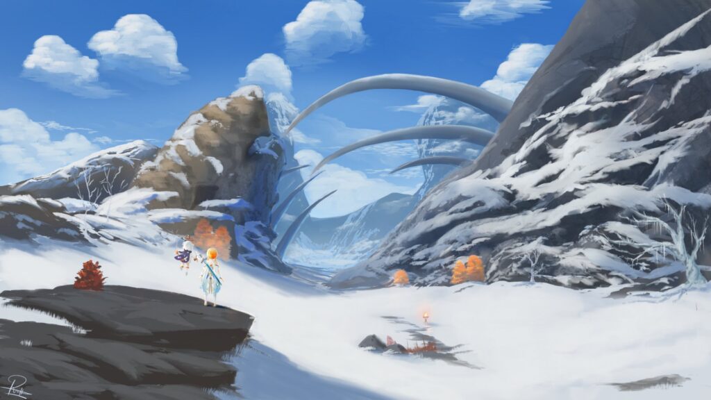 Dragonspine Background Photos