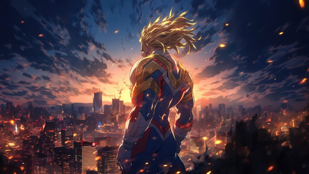 All Might 4k Wallpaper
