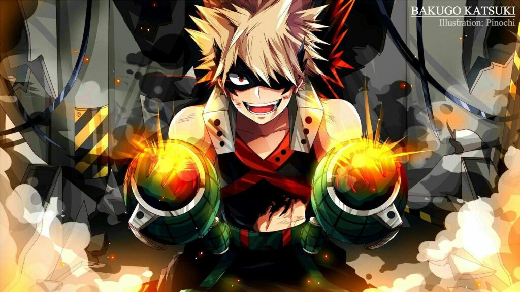 Katsuki Bakugo 4k Wallpaper