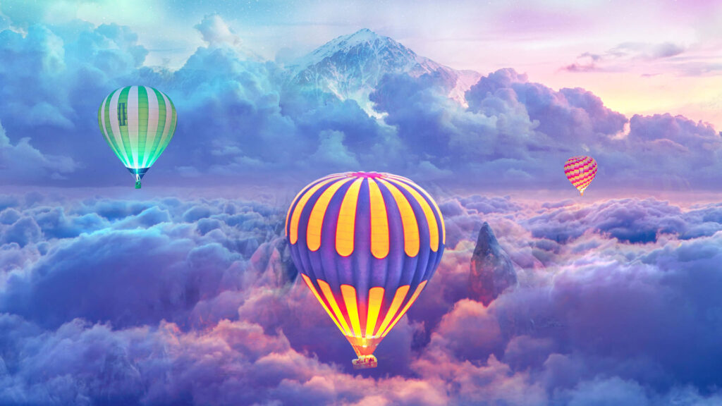 4k Air Balloon Background For PC