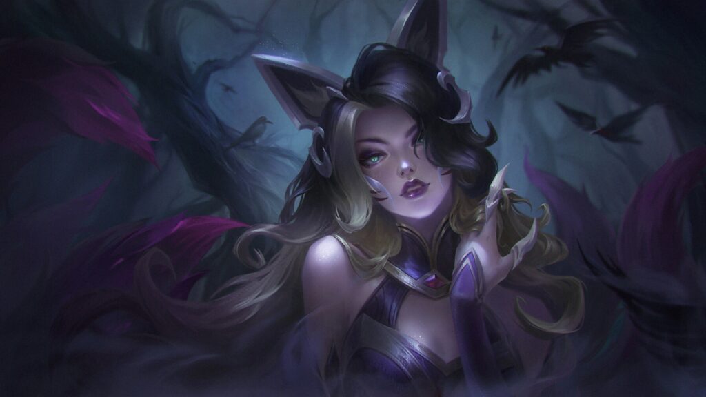Ahri League of Legends 4k Wallpaper