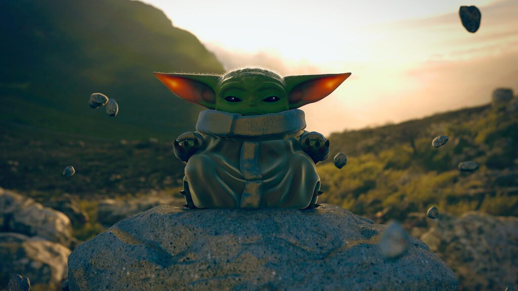 Grogu Baby Yoda 4k Wallpaper