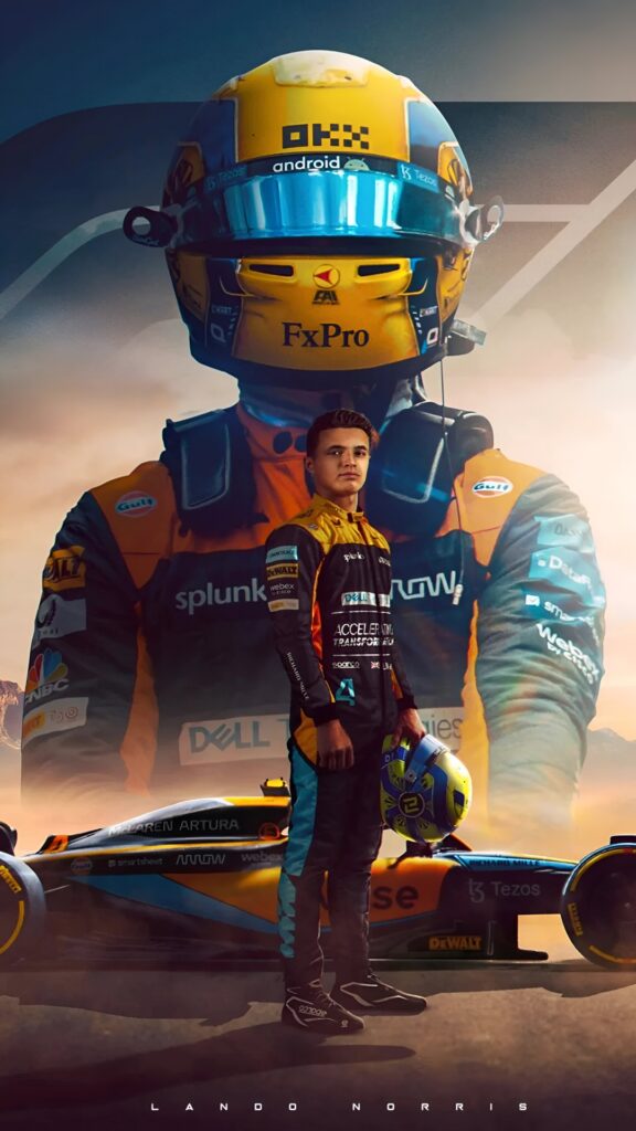 Lando Norris Wallpaper