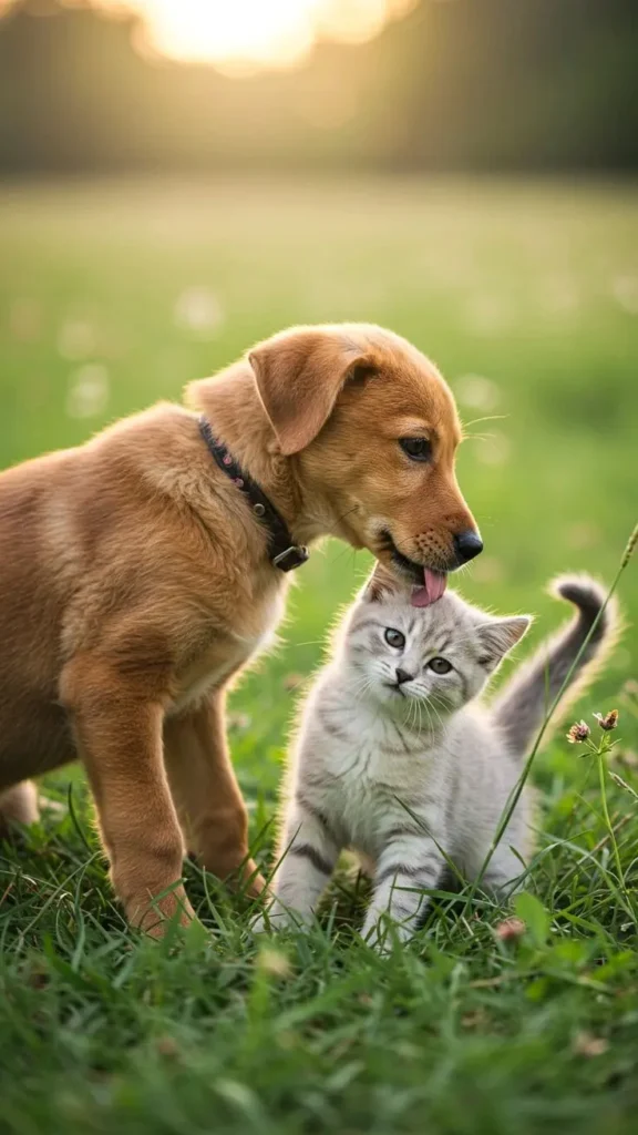 aesthetic dog and cat wallpapers