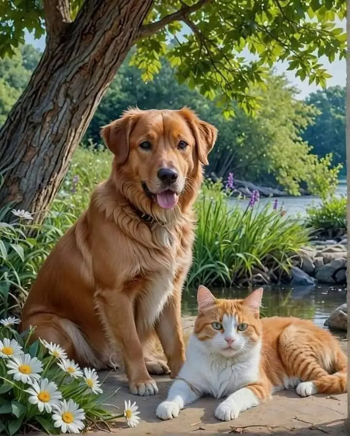 cool dog and cat wallpapers