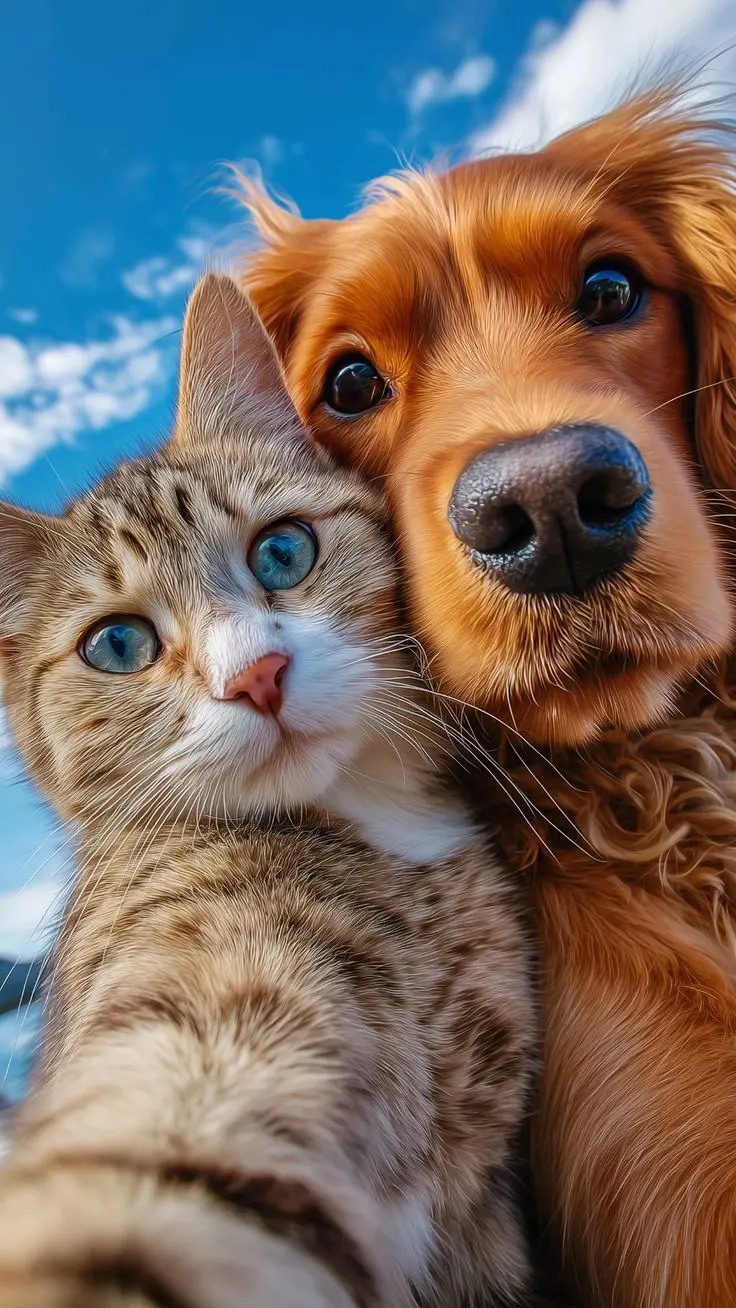 dog and cat wallpapers HD