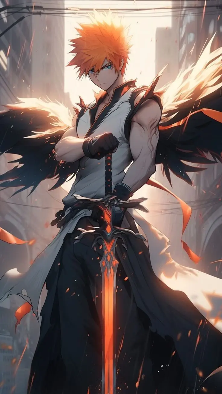 bleach ichigo 4k wallpaper