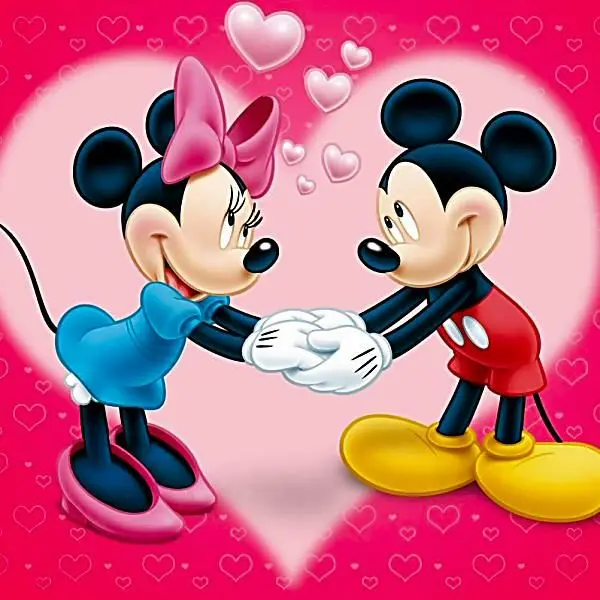 mickey and minnie love wallpaper