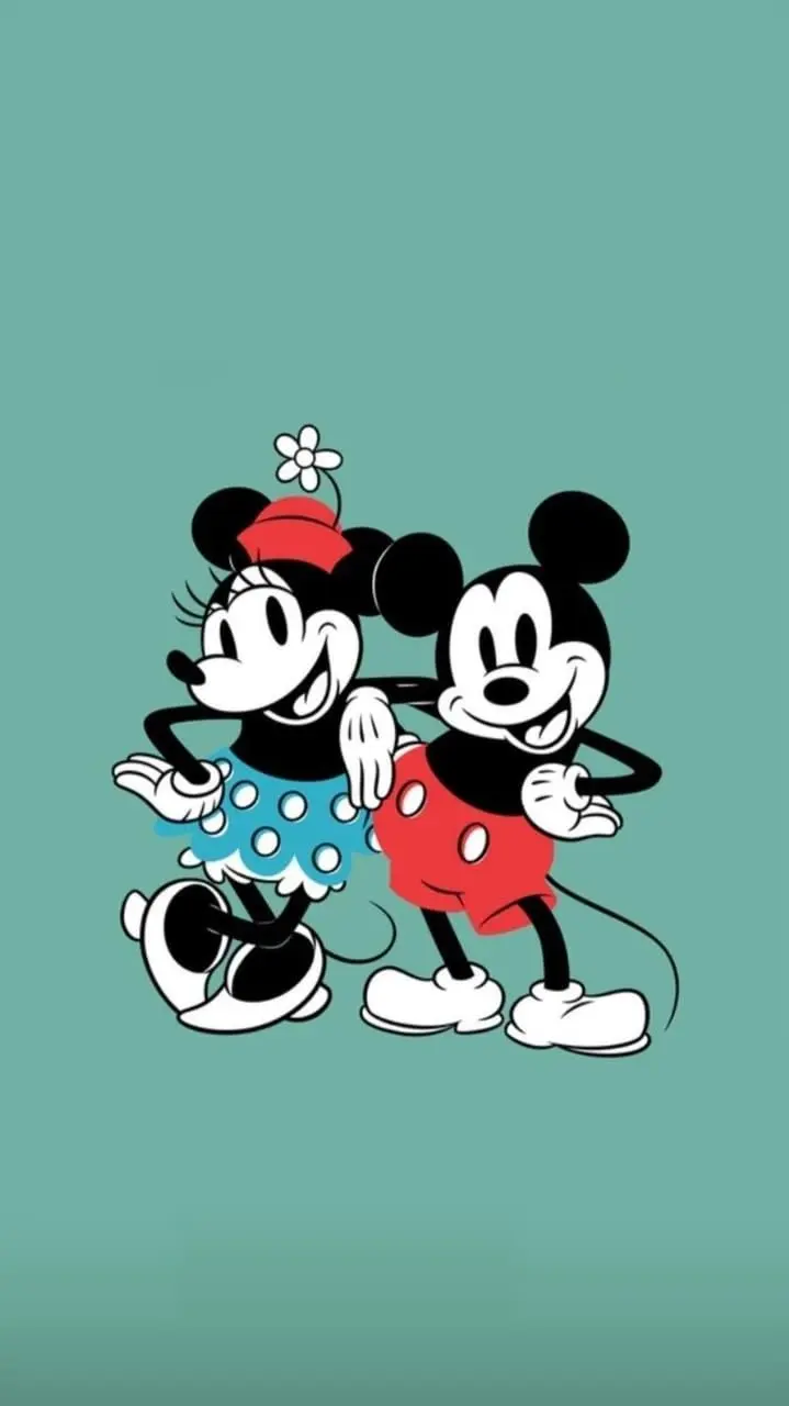 mickey and minnie mouse wallpaper