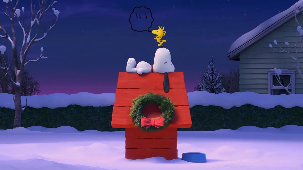 snoopy christmas desktop wallpaper