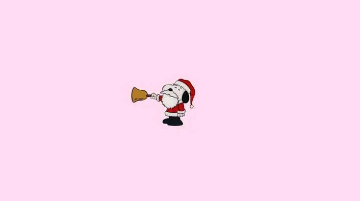 snoopy christmas laptop background
